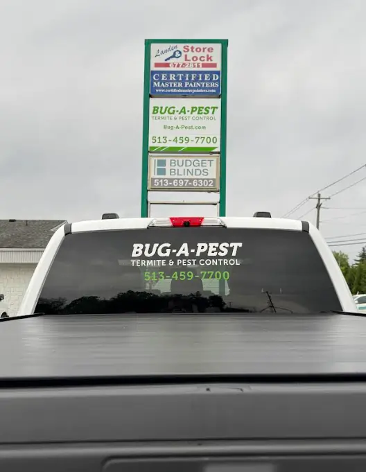 Bug-A-Pest Termite & Pest Control vehicle