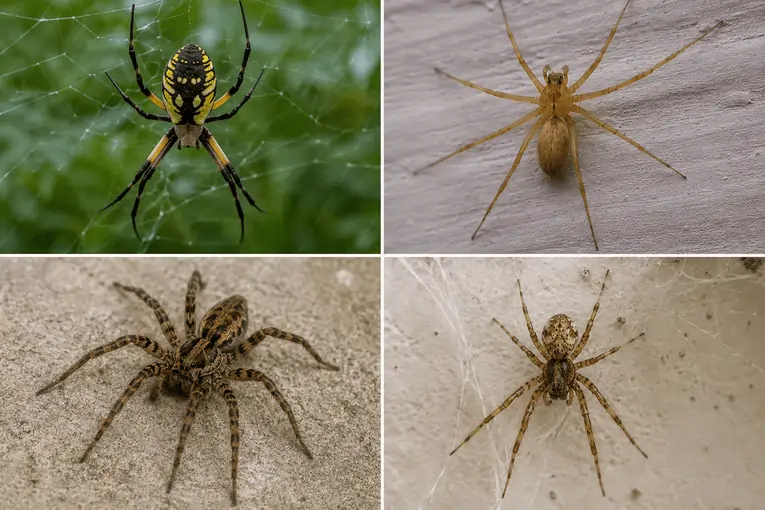 Common spiders found in Southwest Ohio homes